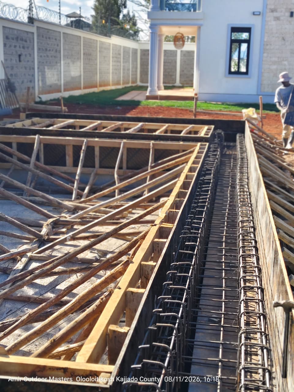 Swimming Pool, Under Construction